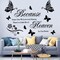 Inspirational Wall Decal – “Because Someone We Love is in Heaven” 22.9" x 31.5" | Religious Vinyl Wall Sticker for Home & Family Room Revised Product Description: (Style 3)